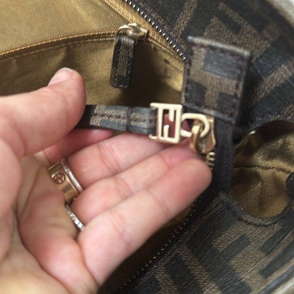 Fendi Zucca Star Tote Tobacco - Picture 4 of 11